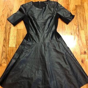 Women’s BCBG faux leather mini dress size 0